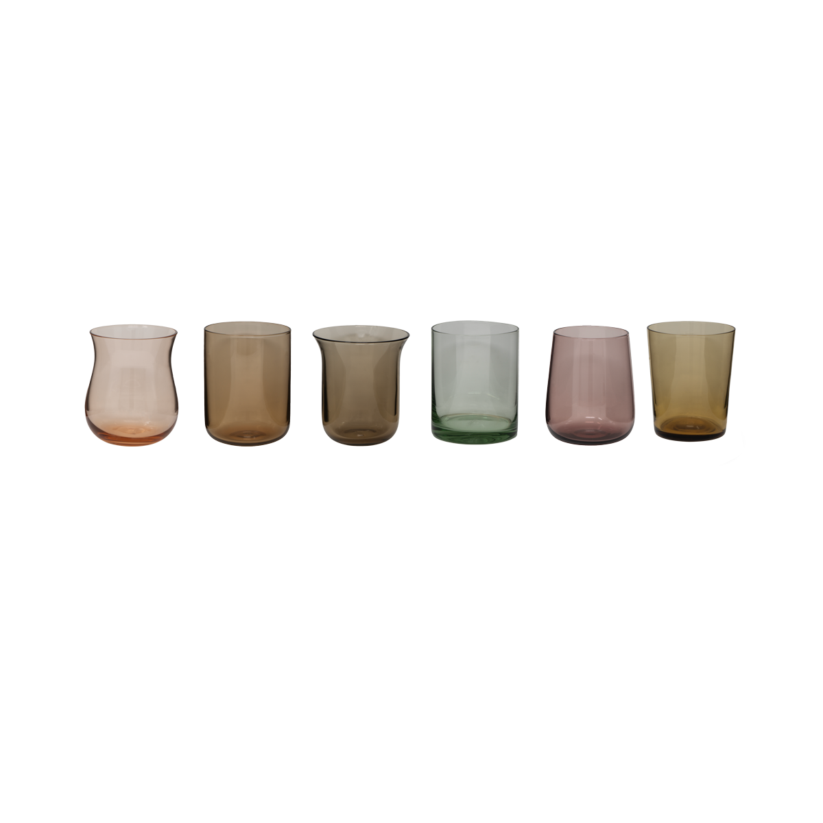 TUMBLER Diseguale Nuance Amber/Pink (24 each container)