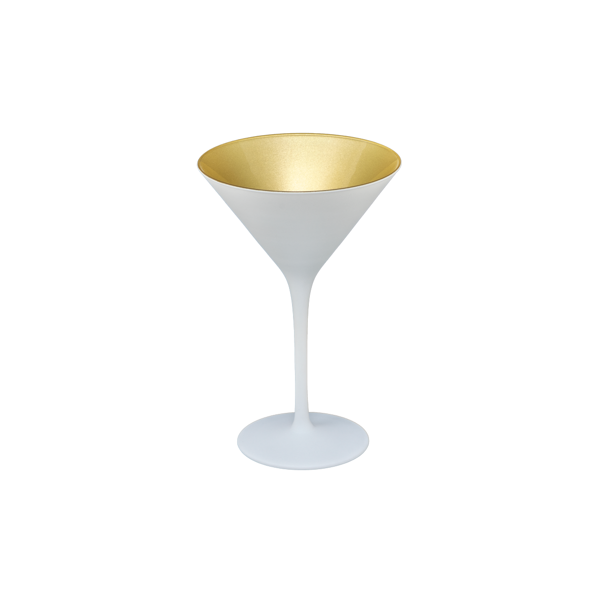 CUP Martini Olympic White/Gold cl 24 (8 each container)
