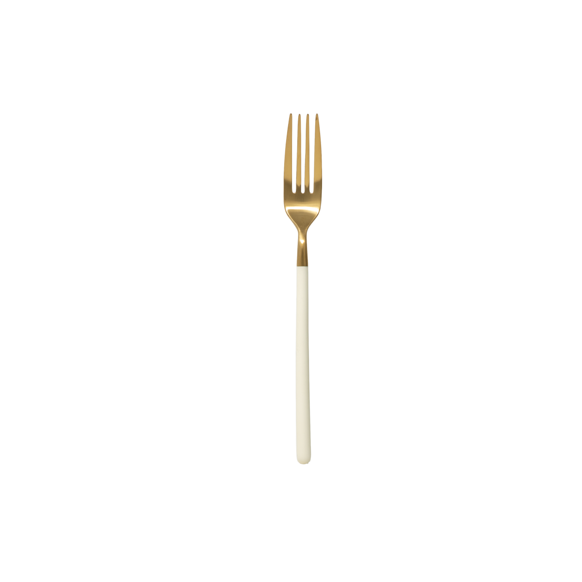 TABLE FORK Kioto White Gold (packs of 10)