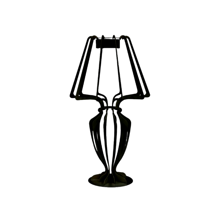 TABLE LAMP Black Kate (battery charger excluded)