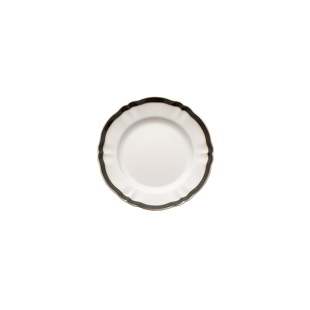 BREAD Plate Belle Epoque Black cm 16