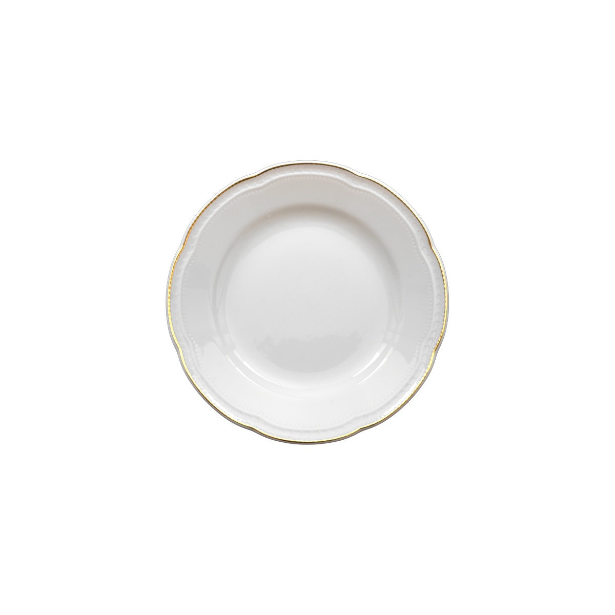 FRUIT Plate Corona Gold Wire by Richard Ginori cm 22 (30 each container)