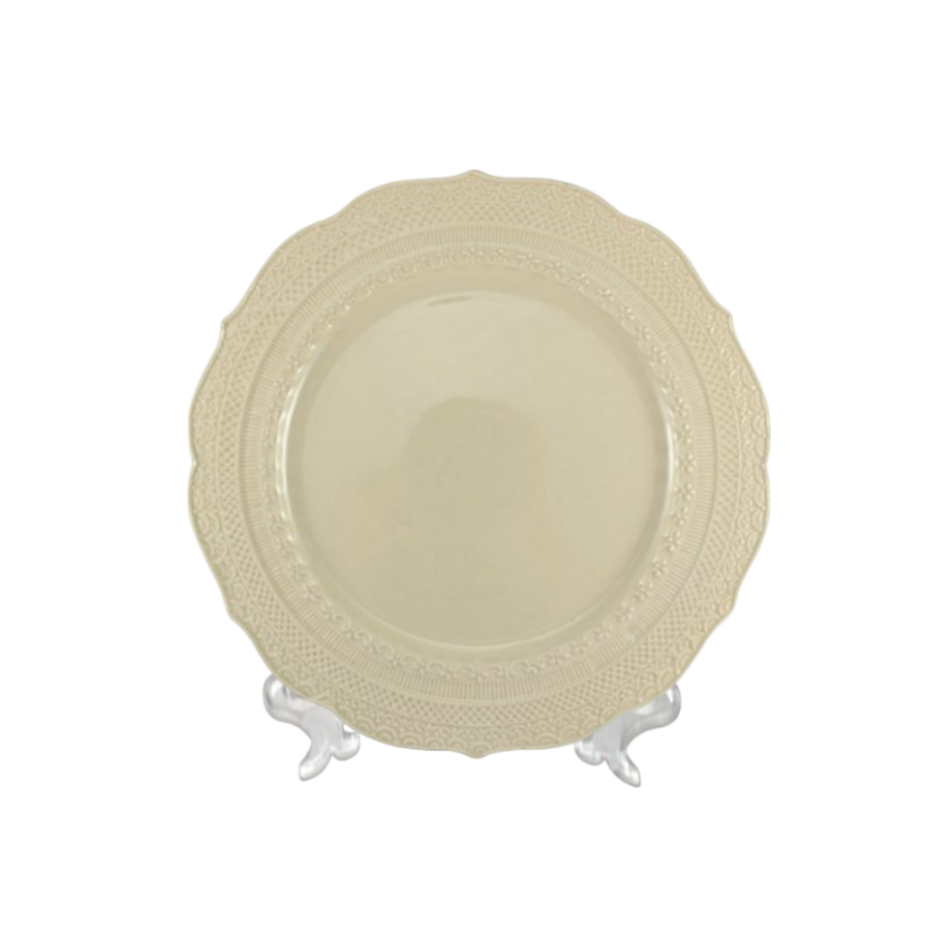 DINNER Plate Skalistos Beige cm 28 (18 each container)