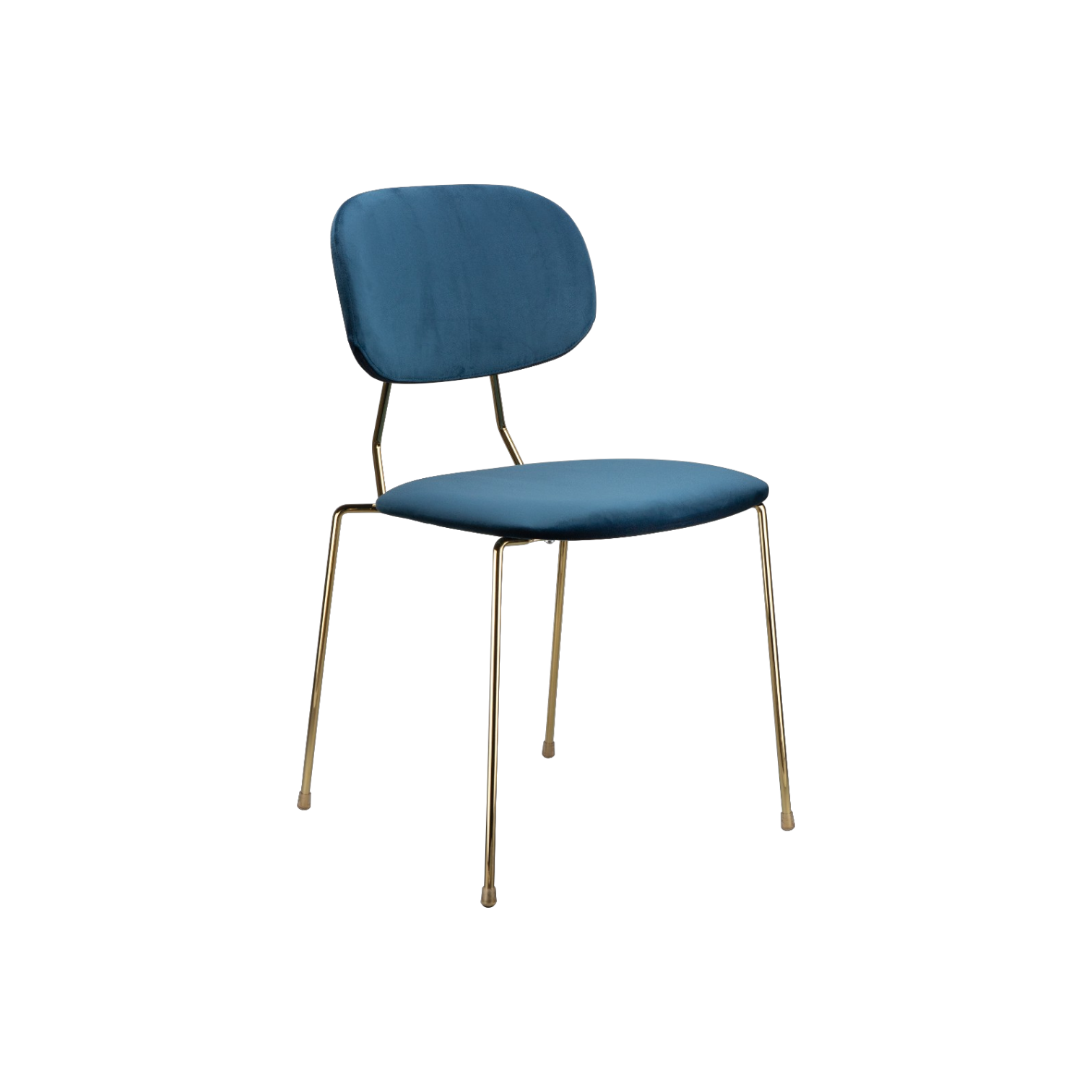 CHAIR Catherine Velvet Blue