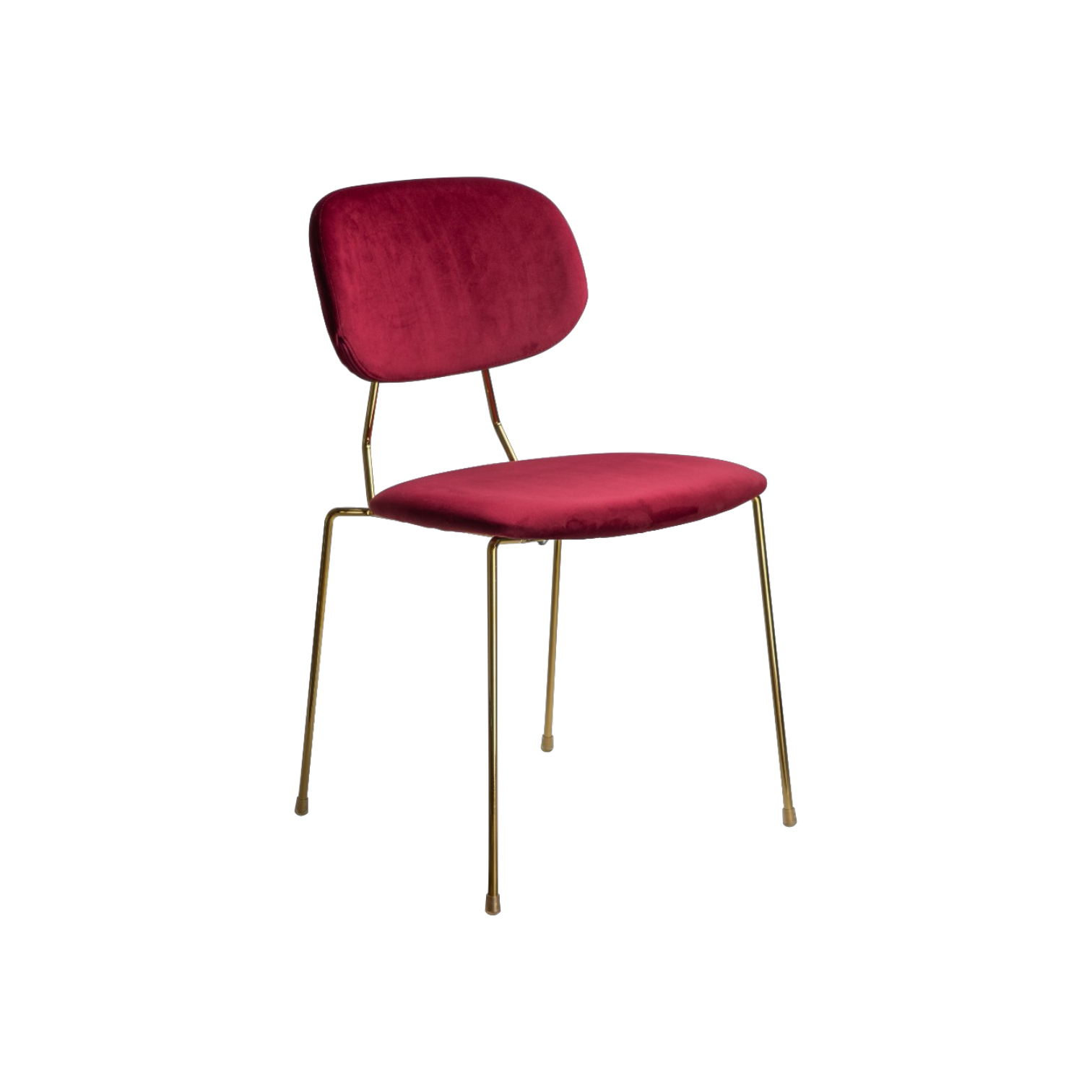 CHAIR Catherine Velvet Bordeaux