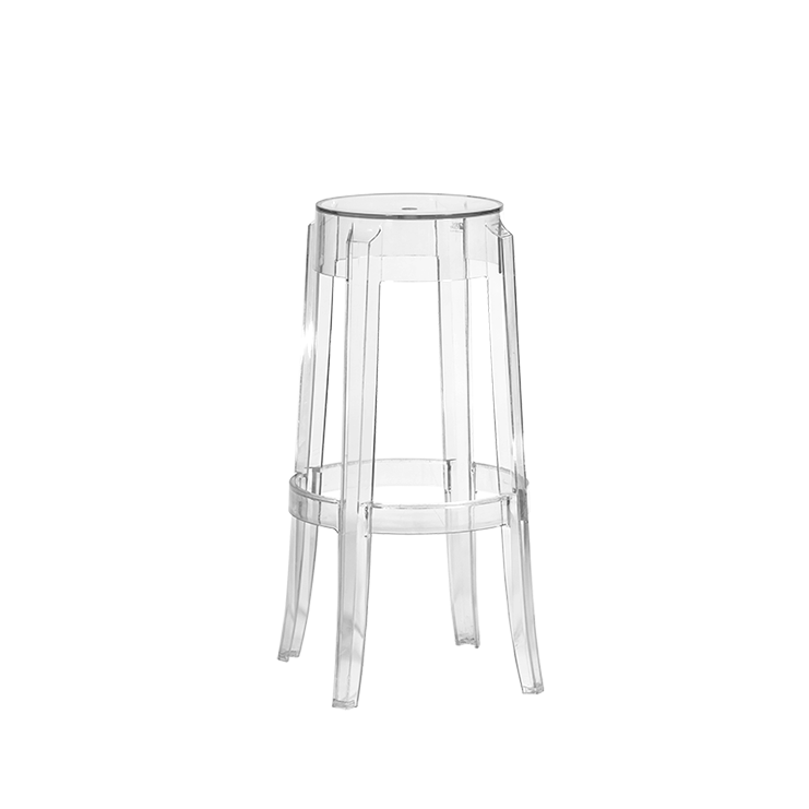 STOOL Transparent Charles Ghost by Kartell