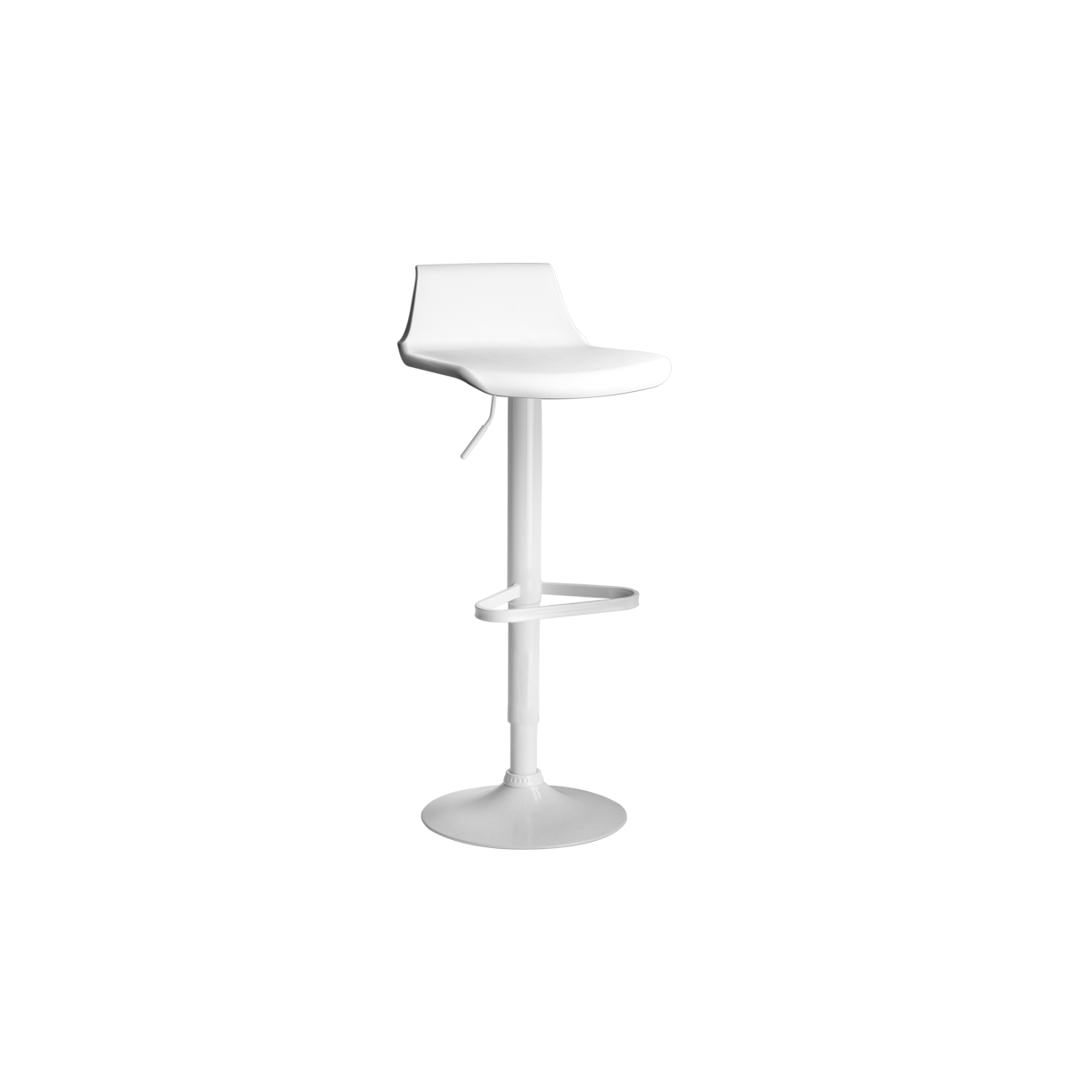 STOOL White Dominique