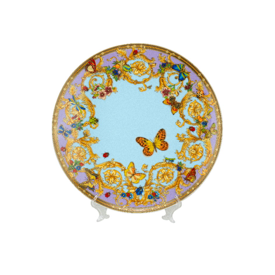 CHARGER Plate Le Jardin De Versace cm 33 (10 each container)