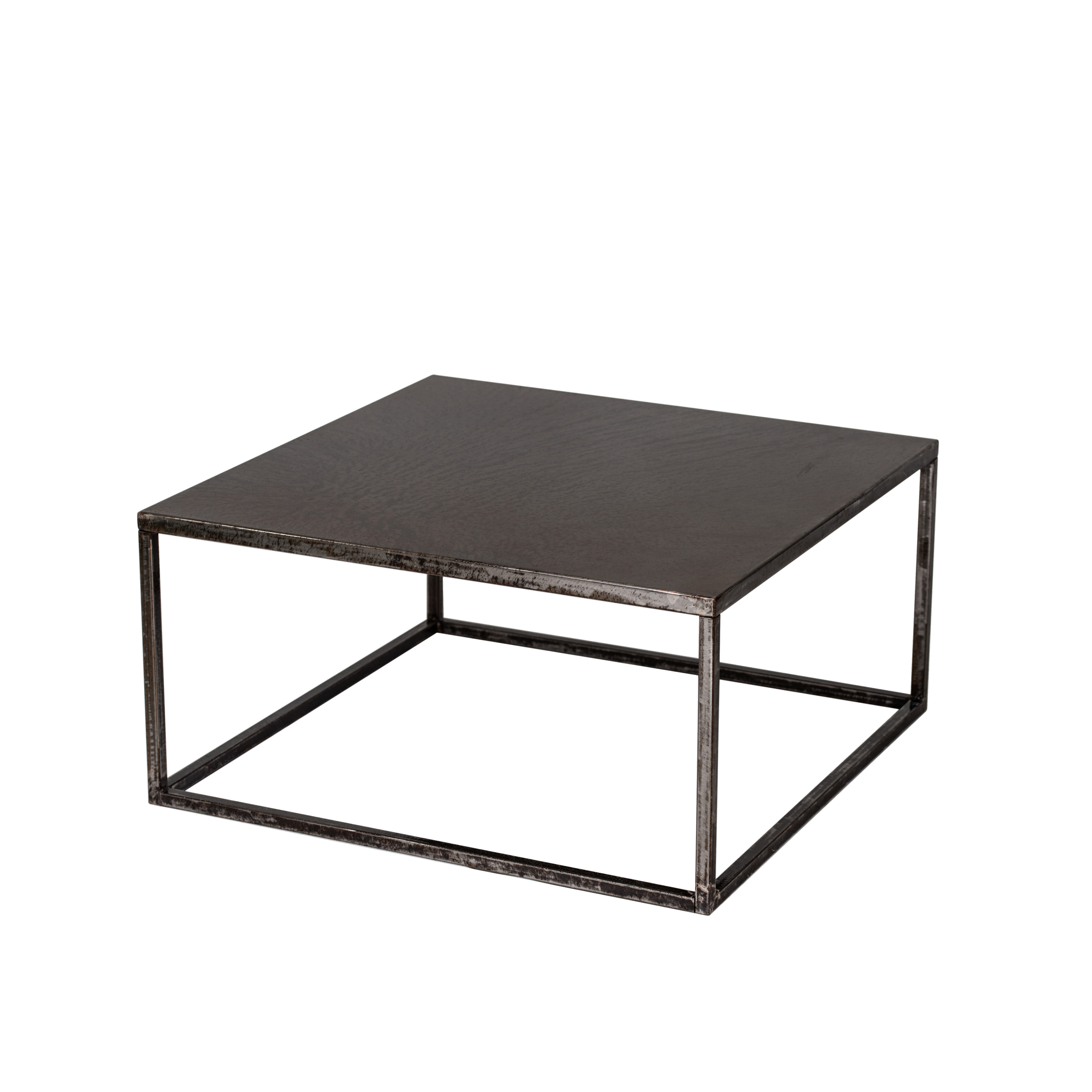 COFFEE TABLE Iron Industrial Corten 80x80x40h