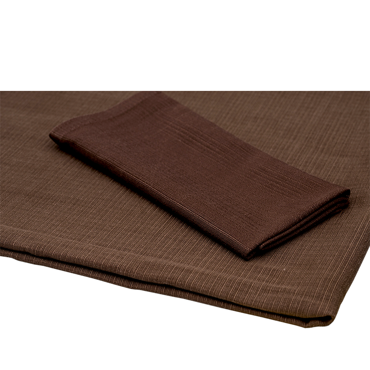 TABLECLOTH Brown Linen Effect cm 300x300