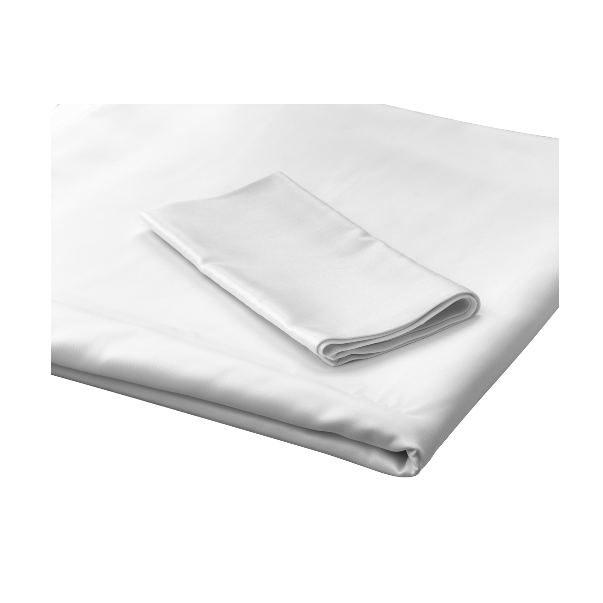NAPKIN Fire Retardant White Satin (packs of 10) (Class 1 Mod. Spluga)