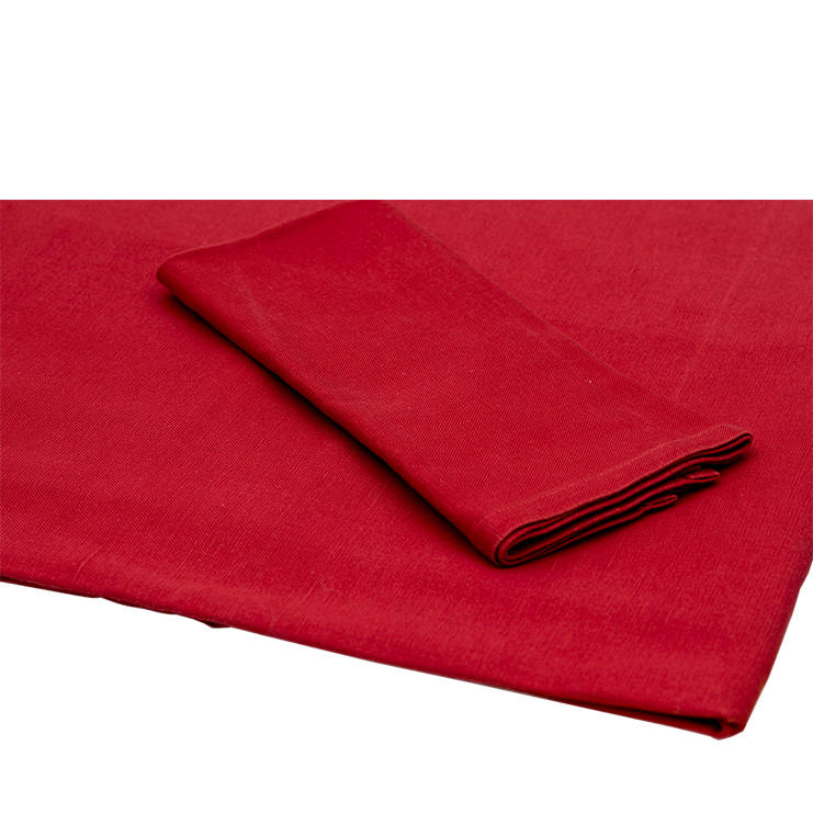 TABLECLOTH Red Linen cm 520x230