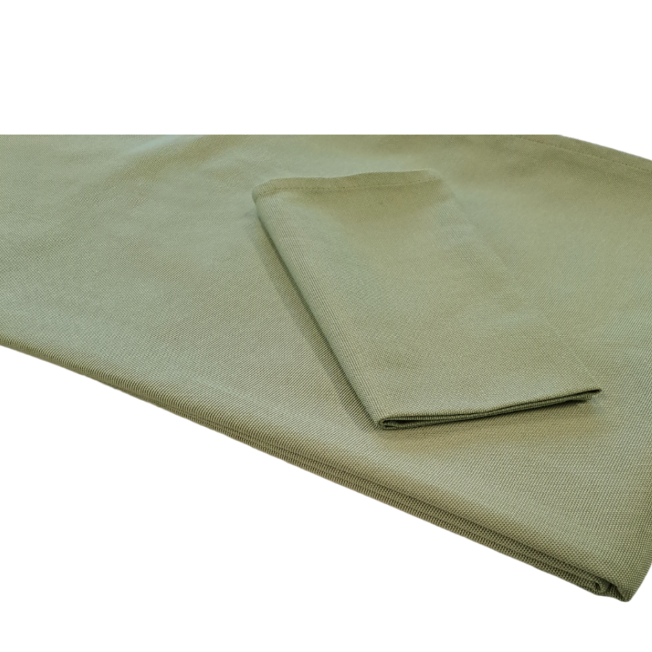 TABLECLOTH Sage Green Panama cm 550 x 230