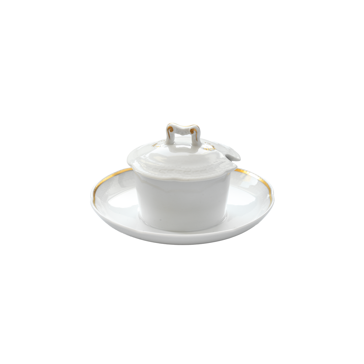 SUGAR BOWL Corona Vintage Gold Rim