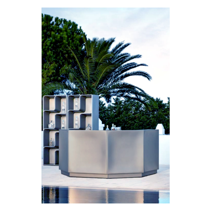 BANCO Bar Angolare Nova Pearl Grey (MSP)