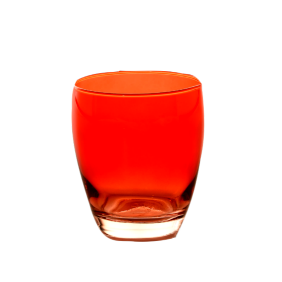 GLASS Tumbler Red cl. 34 (24 each container)