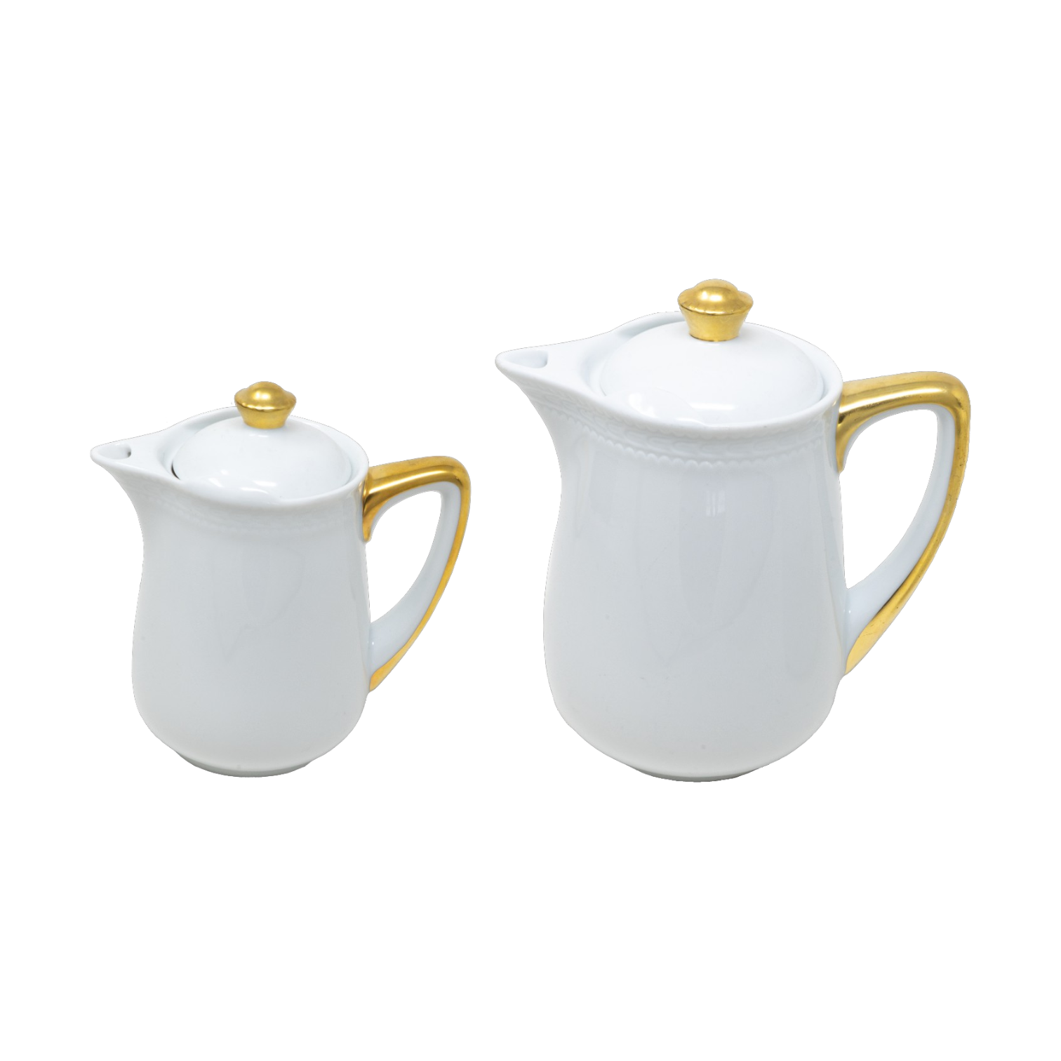 CAFFETTIERA Corona Filo Oro Piccola con Coperchio cl 30