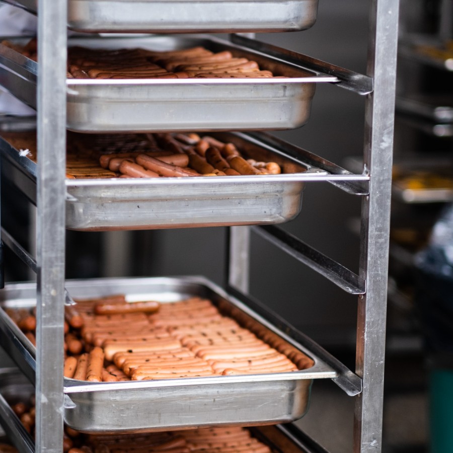 CARRELLO Porta Gastronorm 18 Griglie