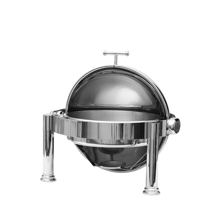 ROUND CHAFING DISH stainless steel cm 40 (gastronorm excluded)