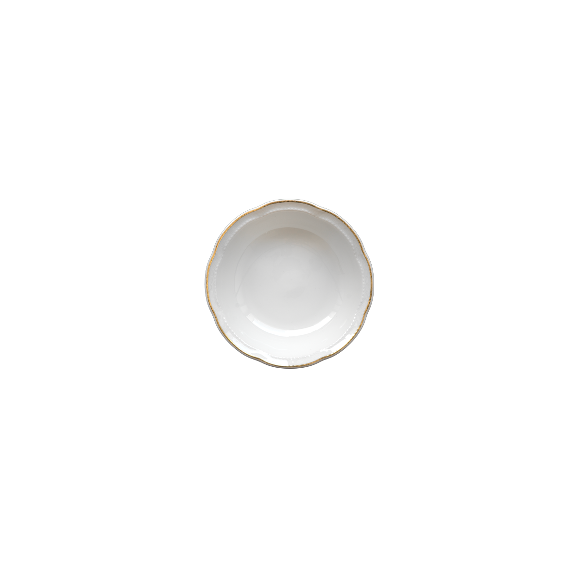 BOWL mod Corona Gold Rim by Richard Ginori cm 22