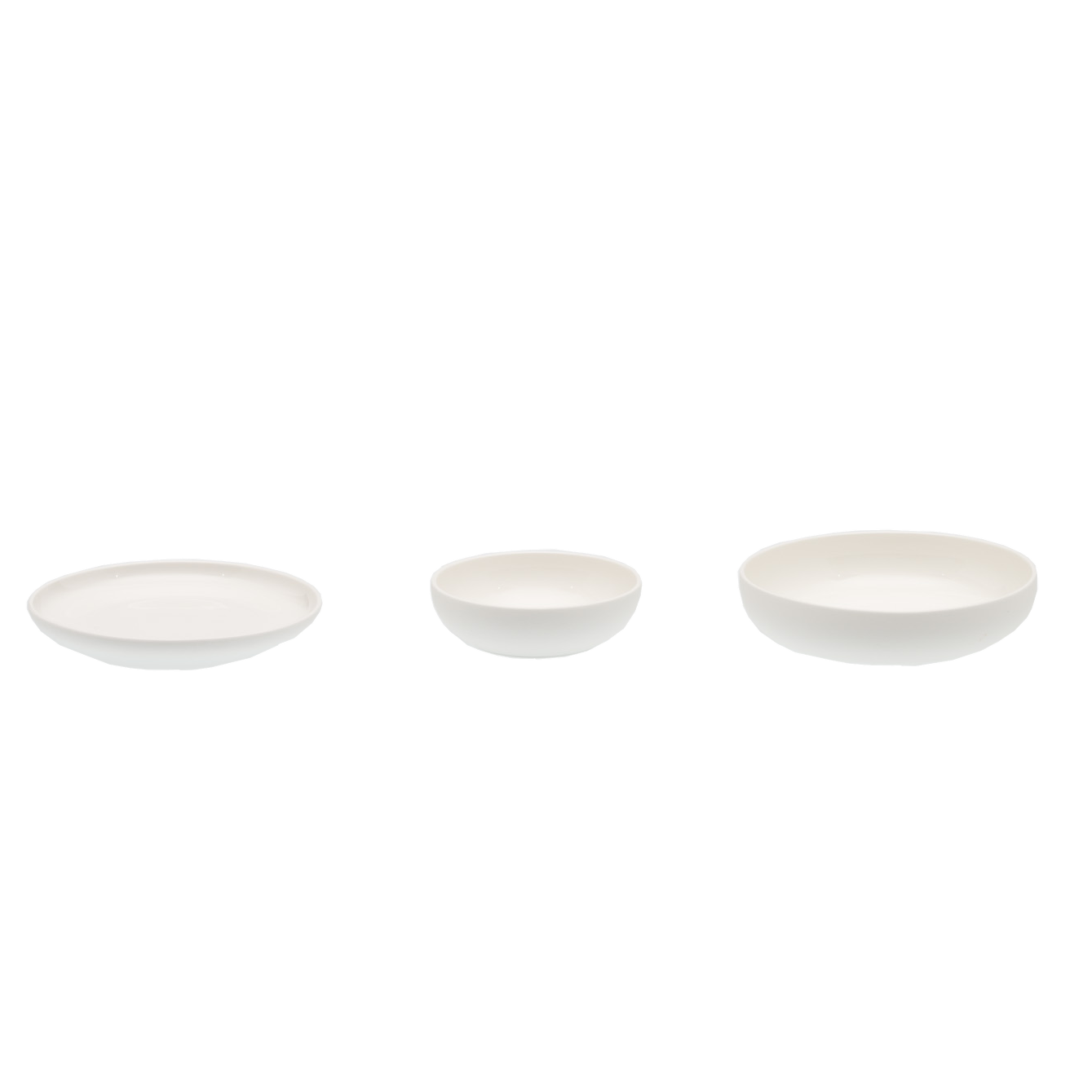 BOWL White Ceramic round cm 12  