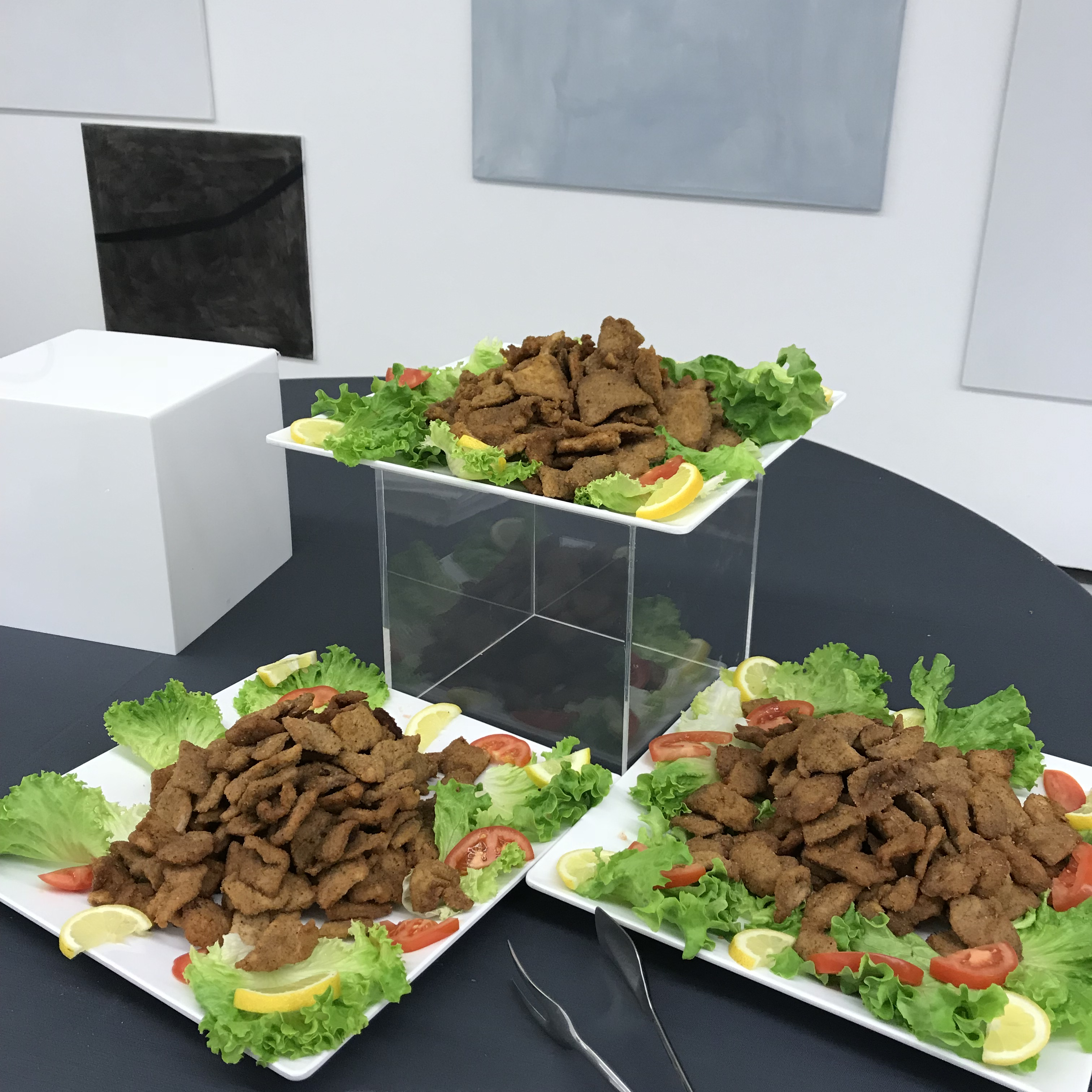 CUBO Plexiglass Trasparente  cm 25