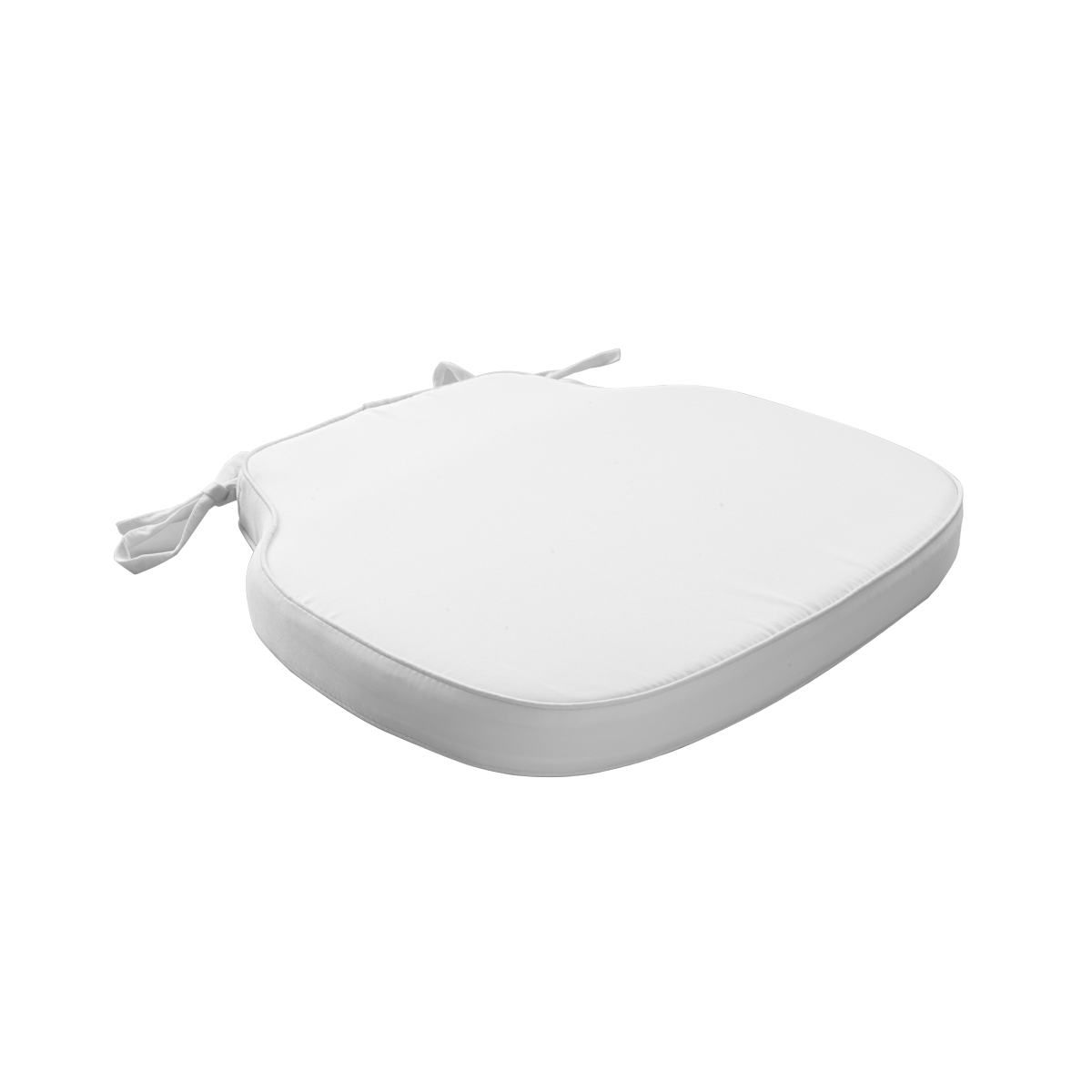 CUSCINO per Sedia Monet/Cross Back Bianco Coda di Topo