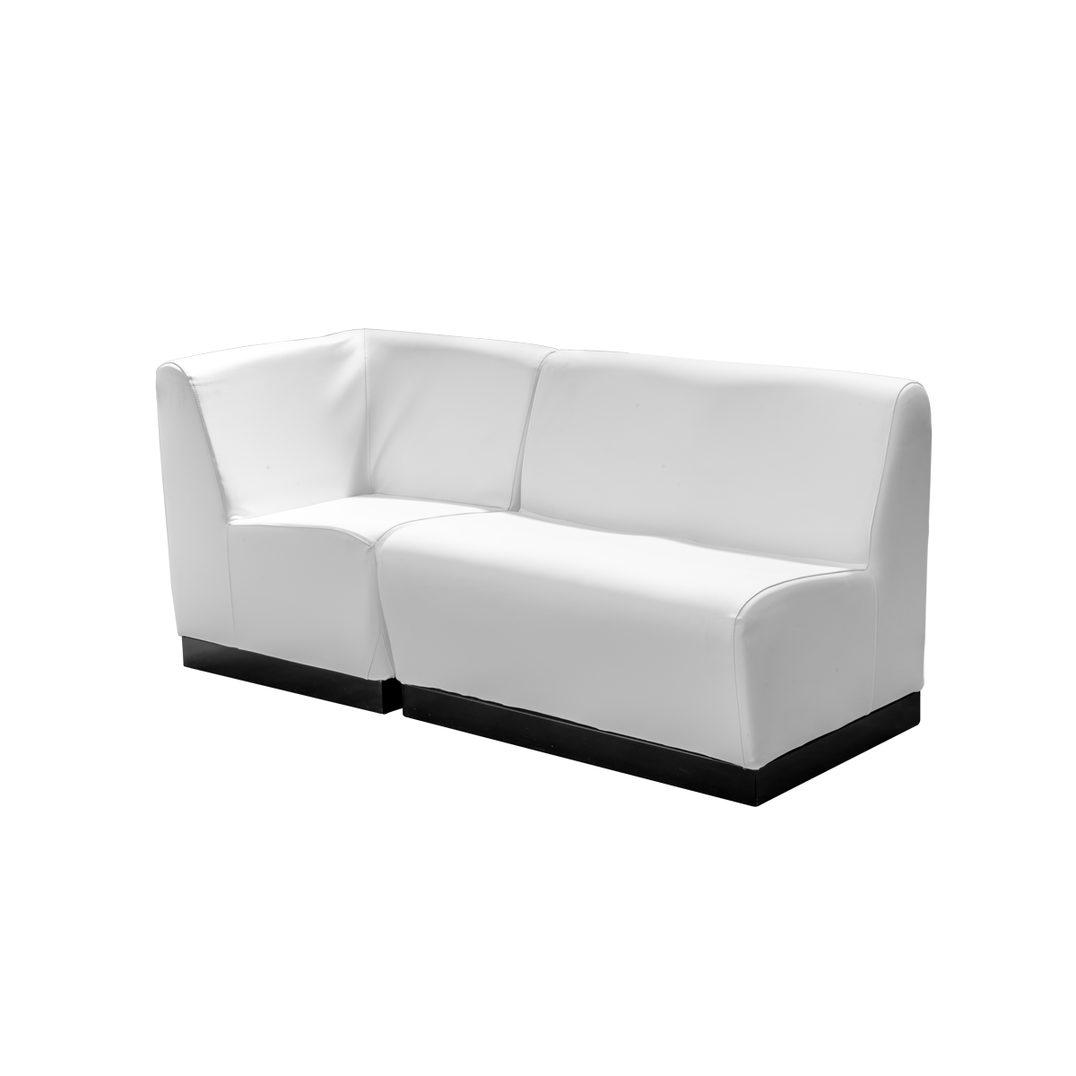 SOFA Papeete White Eco-Leather (Class 1 IM Roma Series)