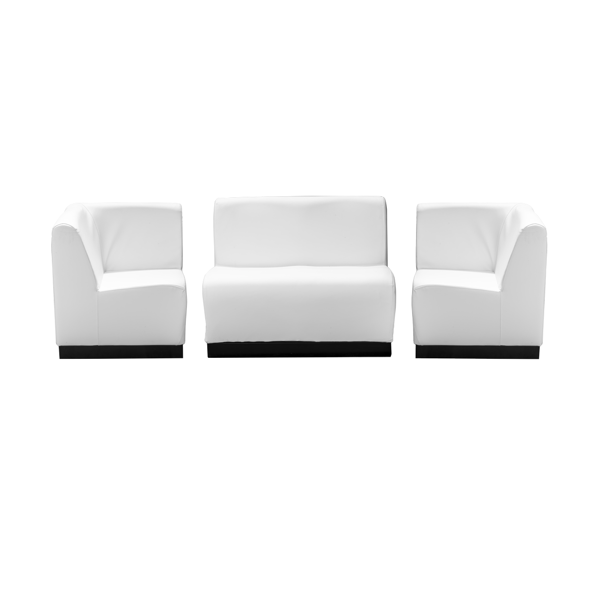 SOFA Papeete White Eco-Leather (Class 1 IM Roma Series)