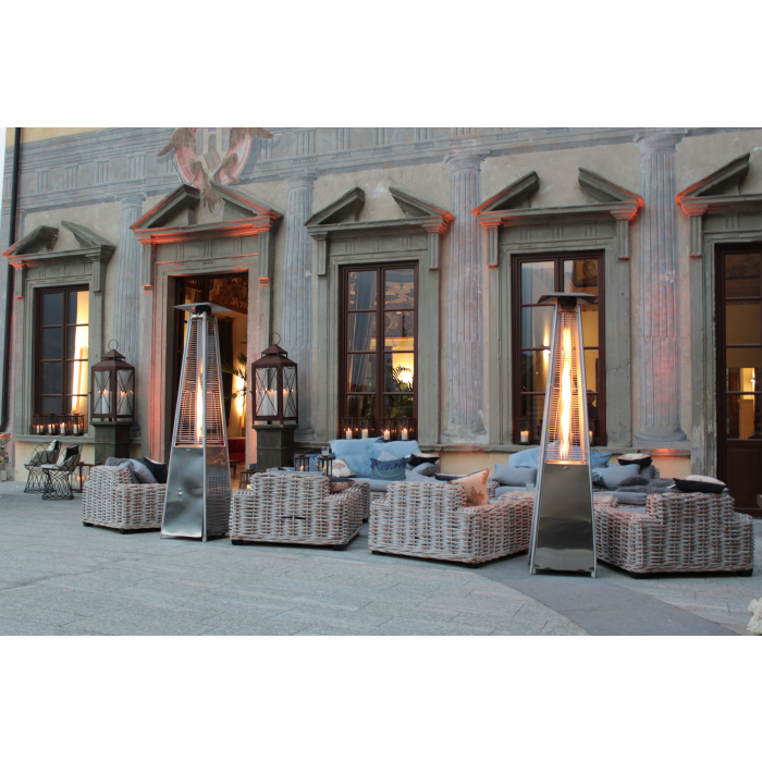 FUNGO Piramide Fiamma a Vista (bombola esclusa) - (MSP)