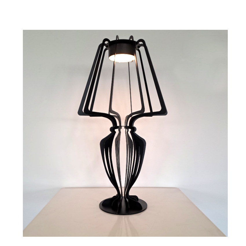 TABLE LAMP Black Kate (battery charger excluded)