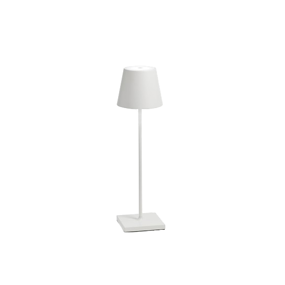 TABLE LAMP White Poldina (battery charger excluded)