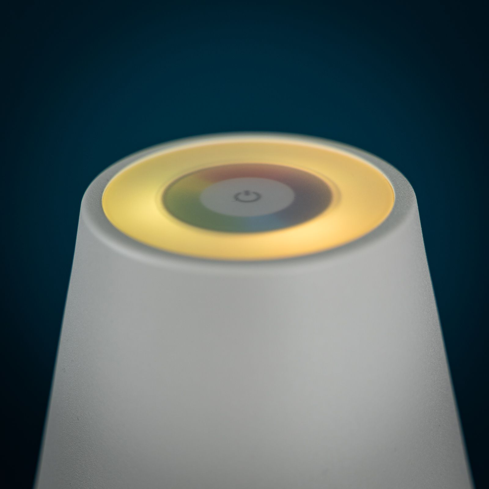 LAMPADA da Tavolo Bea Bianca h 38 cm (escluso caricabatteria)