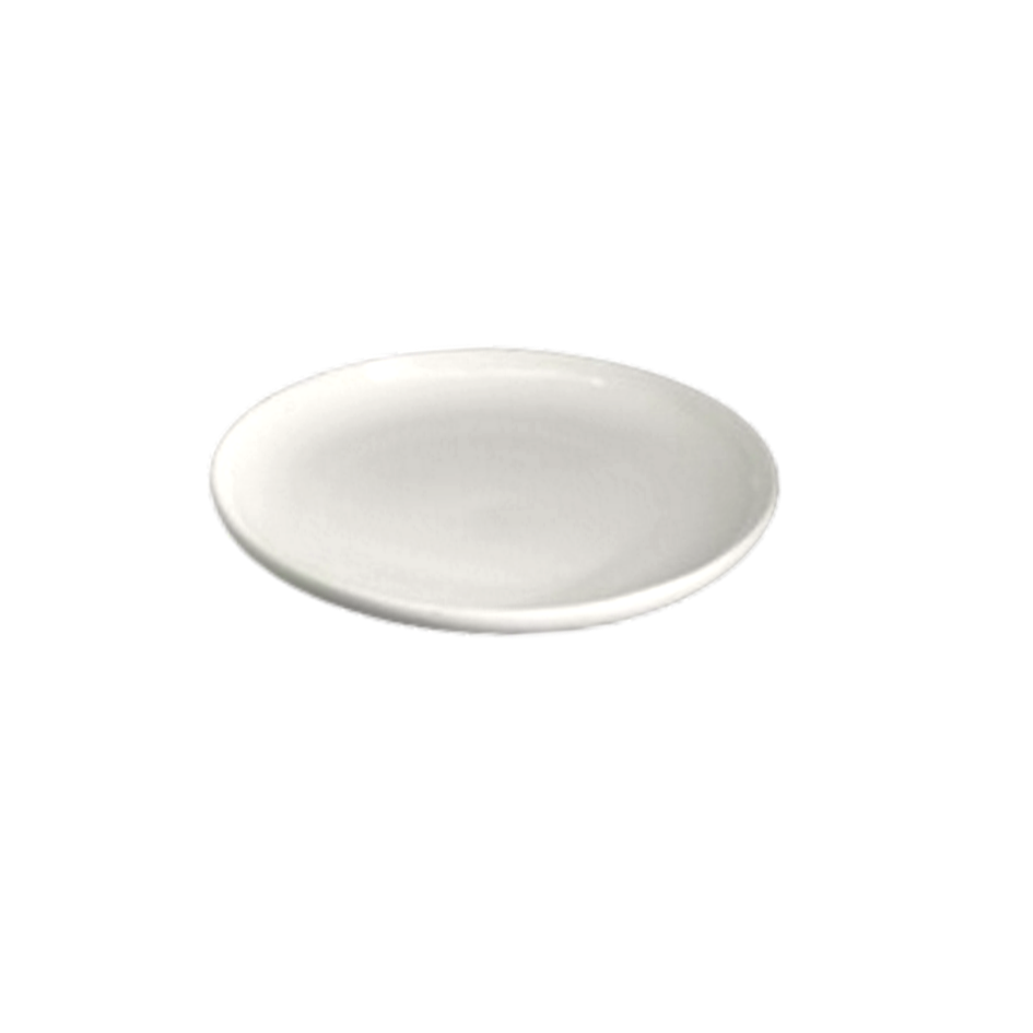 PLATE Round white ceramic cm 12 
