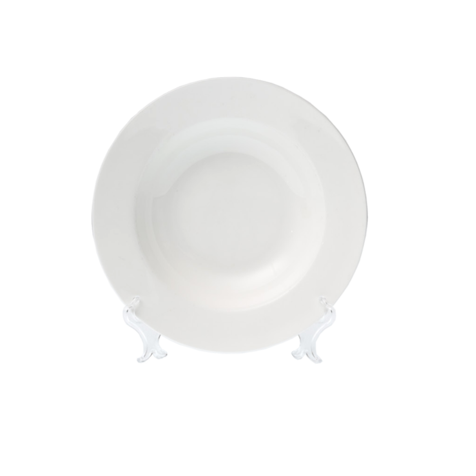 SOUP Plate Bone China cm 23 (42 each container)