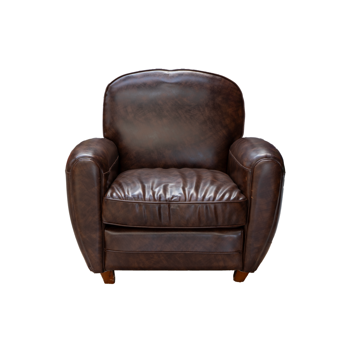 ARMCHAIR Vintage Brown Midwest 