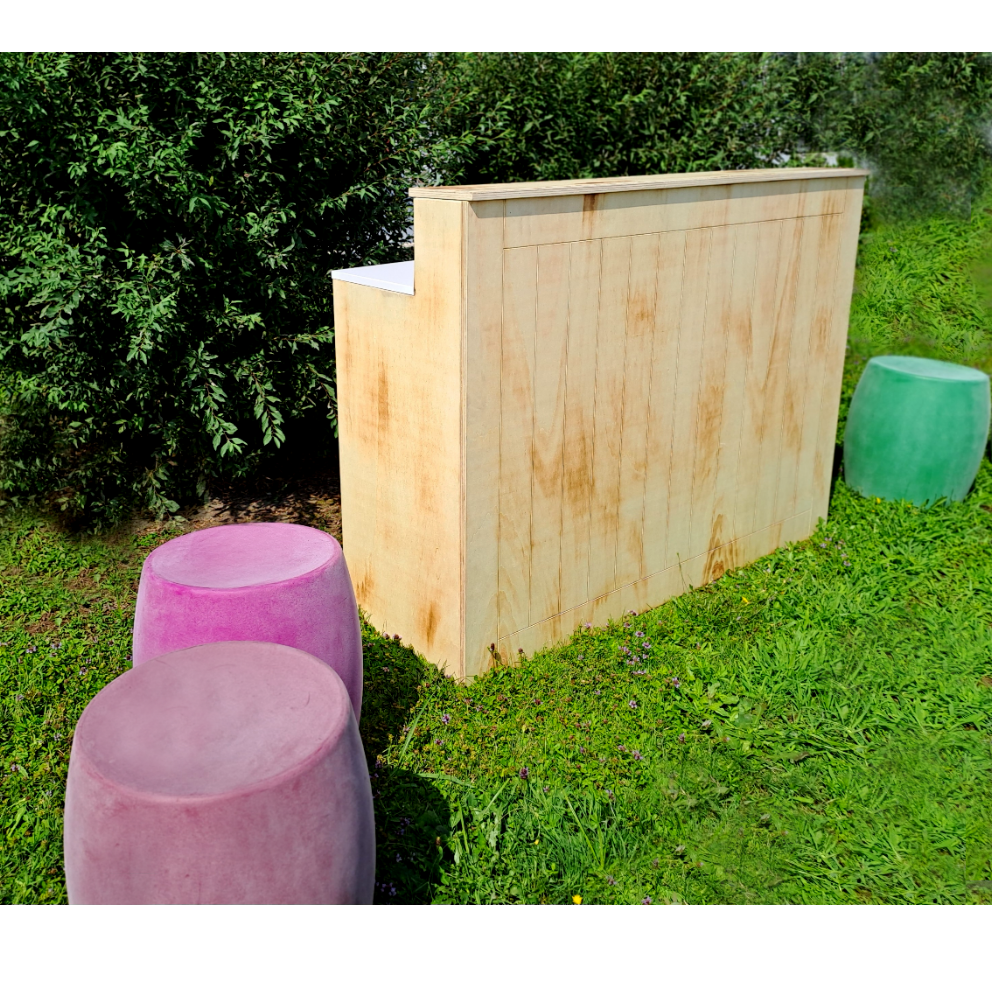 POUF Bart Effetto Velluto Marsala - h 45 cm