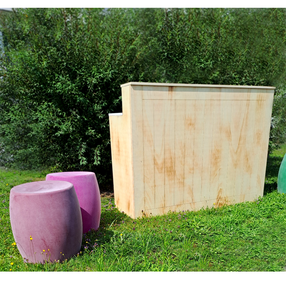 POUF Bart Effetto Velluto Marsala - h 45 cm