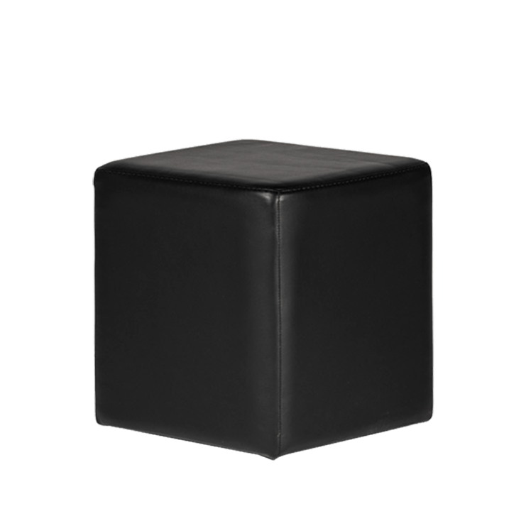 POUF Nero cm 40x40X45h