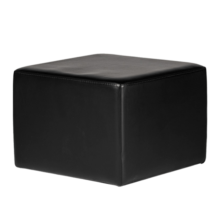 POUF Nero cm 60X60X45h