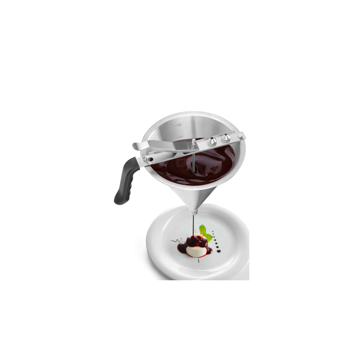 SAUCE DISPENSER with Stand Liters 1,5