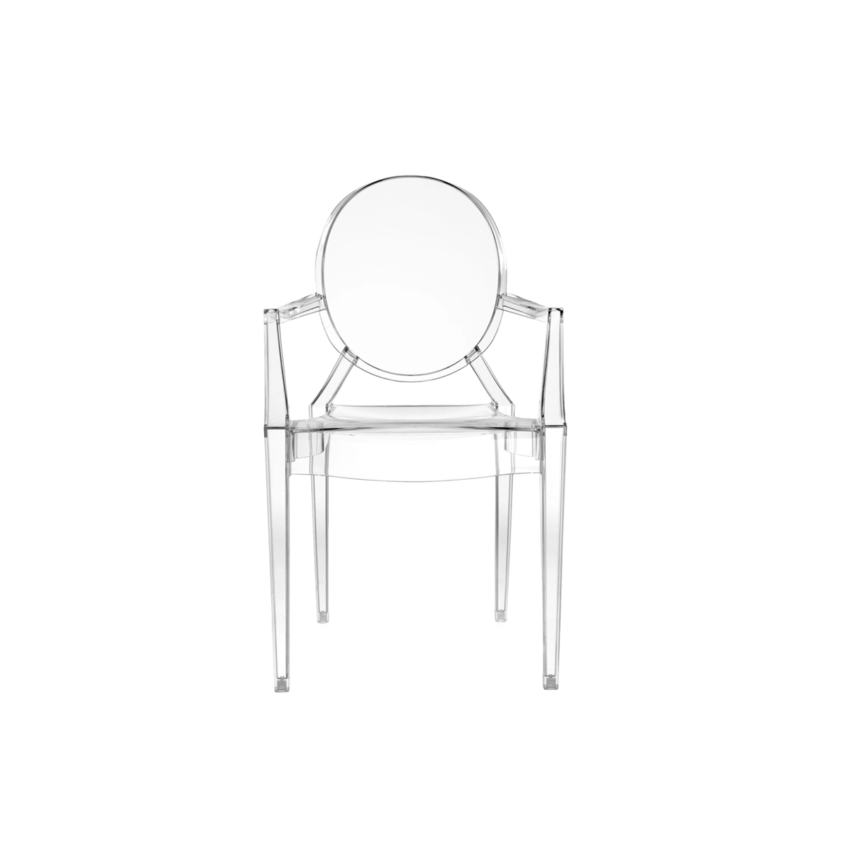 CHAIR mod. Louis Ghost by Kartell Transparent