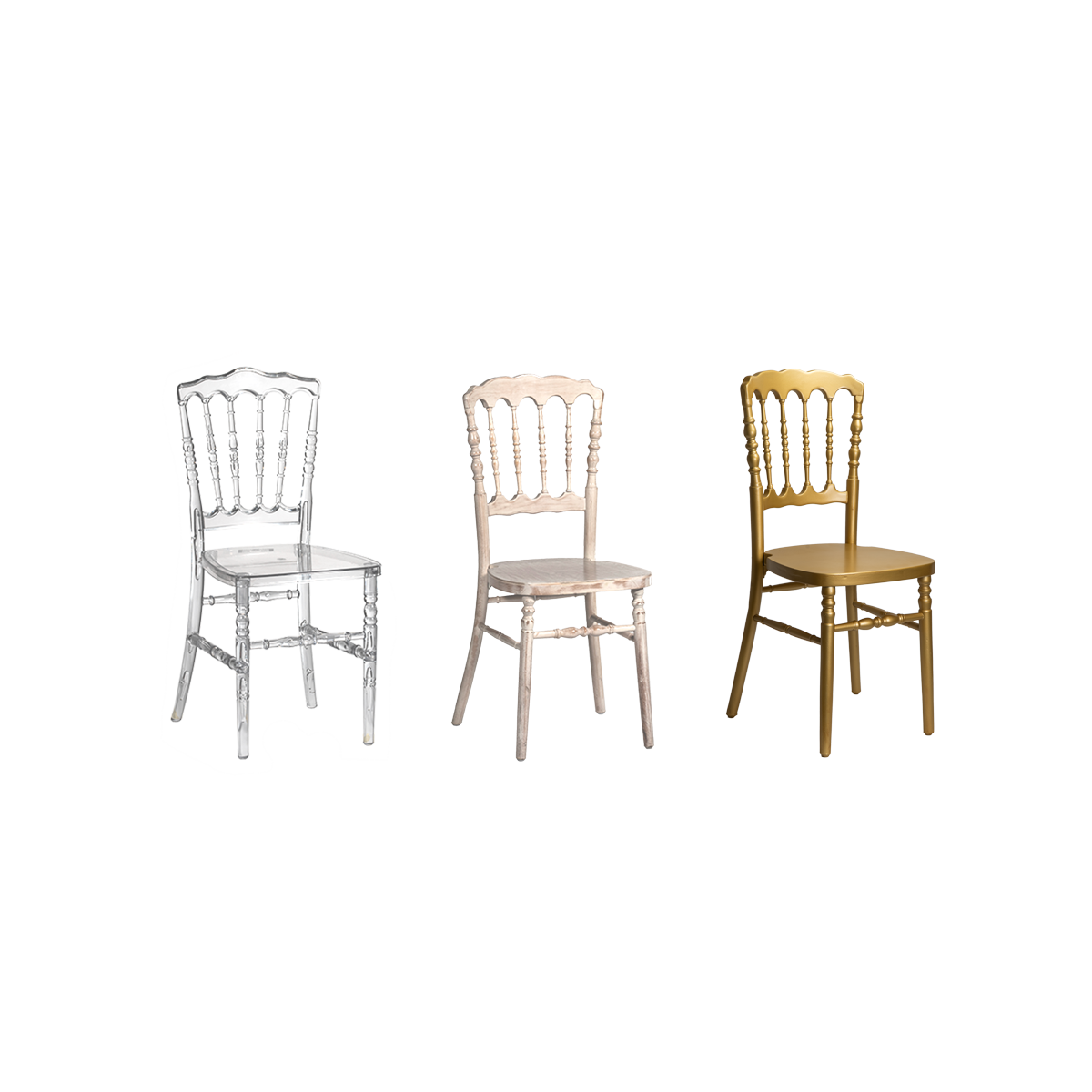 CHAIR Parigina gold wood