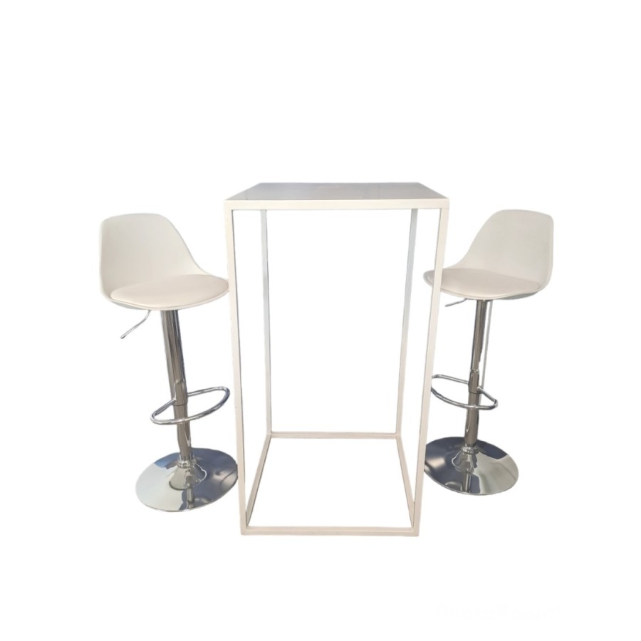 SGABELLO Panama Bianco