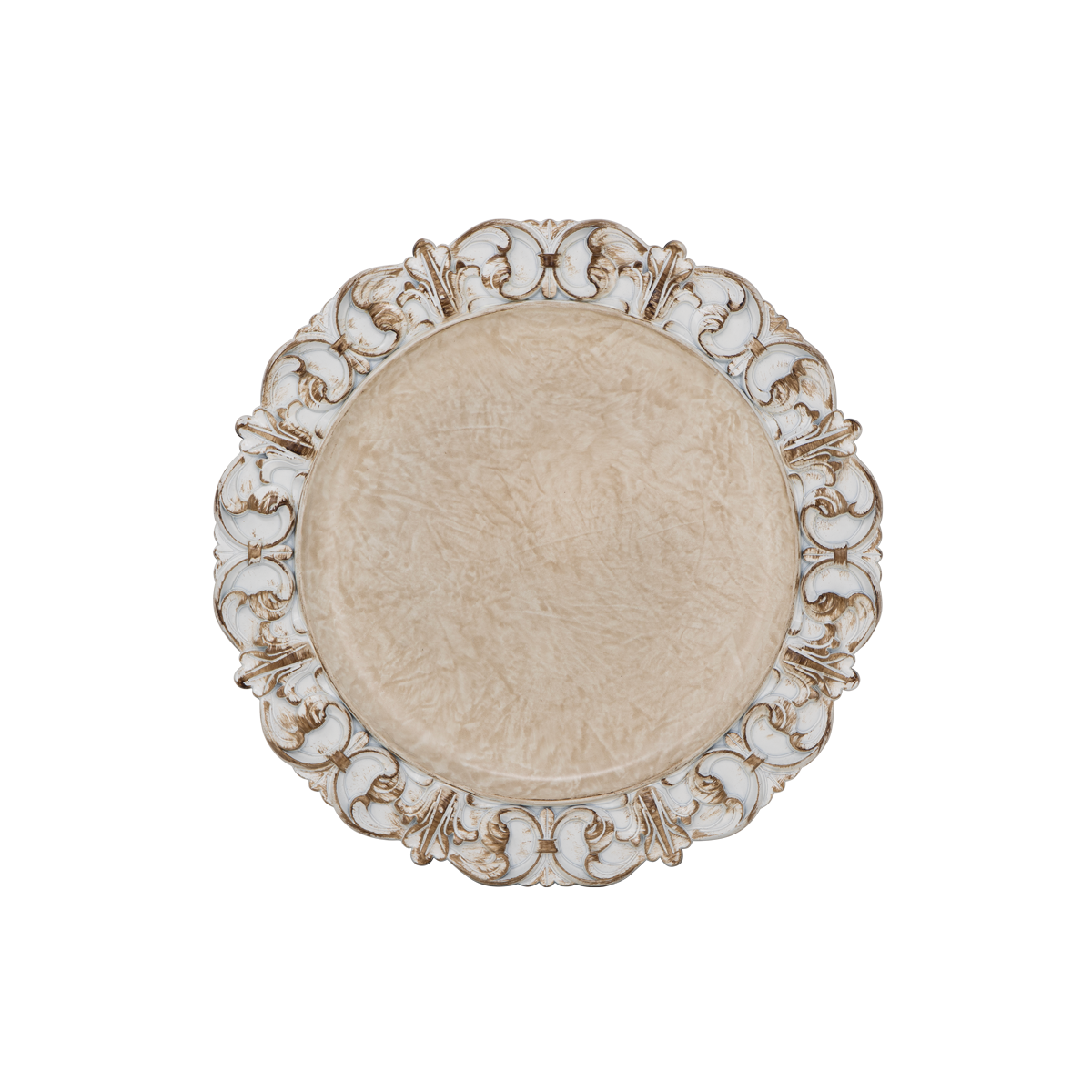 SOTTOPIATTO Barocco White cm 35