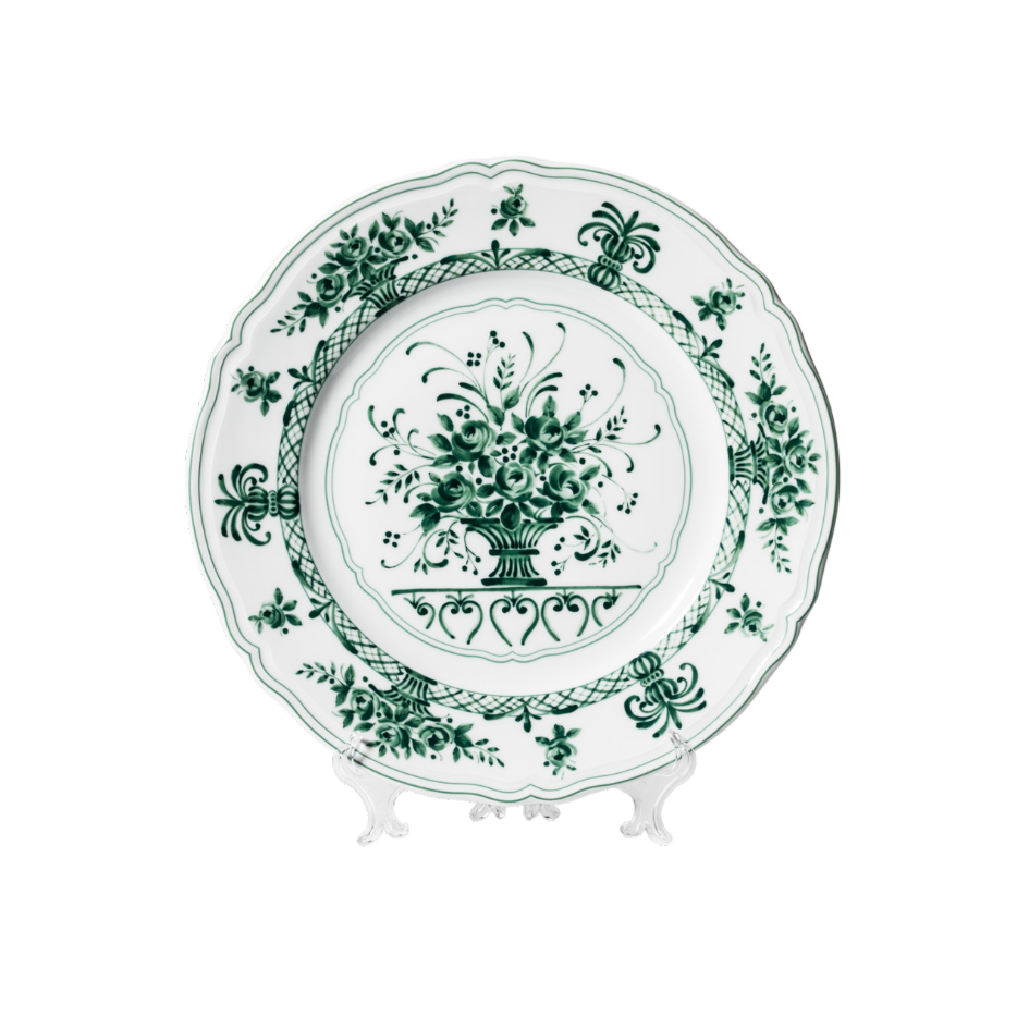 CHARGER Plate Green Bouquet 32 cm (20 each container) 