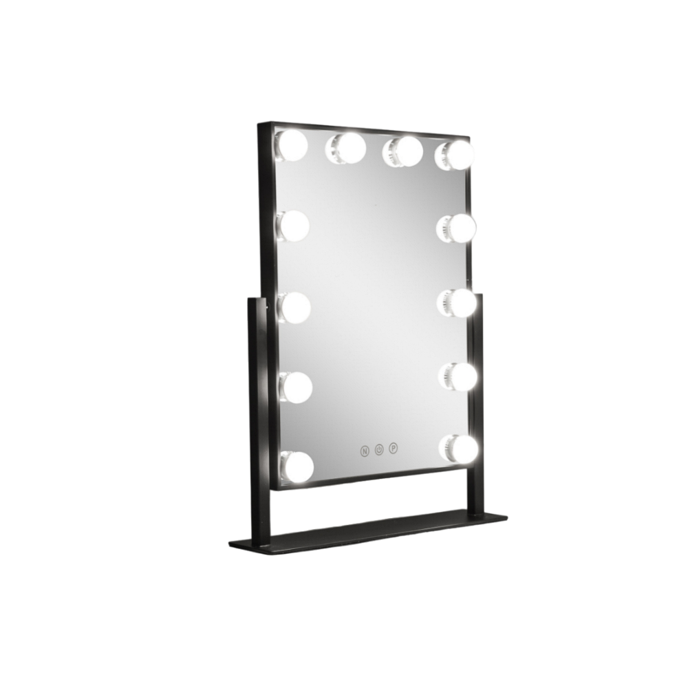 MAKE UP Mirror Black 30 x 41 cm