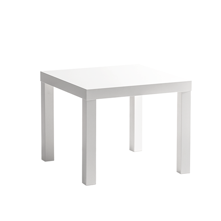 COFFEE TABLE White cm 55x55x45h ( no waterproof )