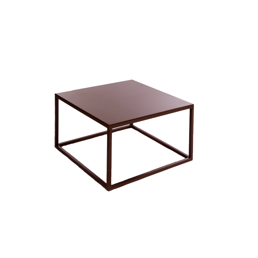 COFFEE TABLE Industrial 66x66x40h