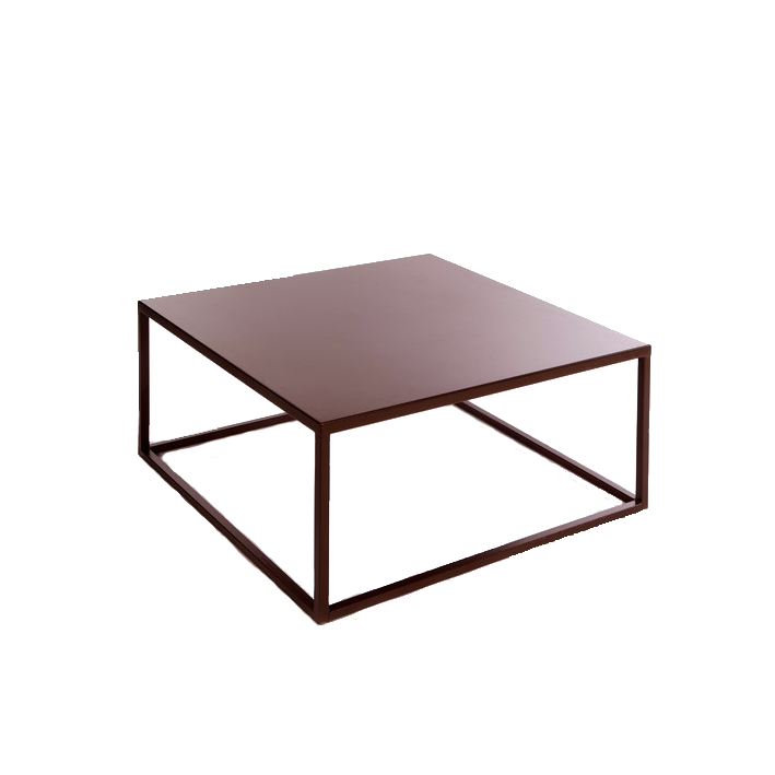 COFFEE TABLE Industrial 80x80x40h